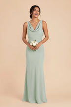 Odette Sage alternate view 1 bridesmaid dress
