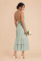 Liora Sage alternate view 2 bridesmaid dress
