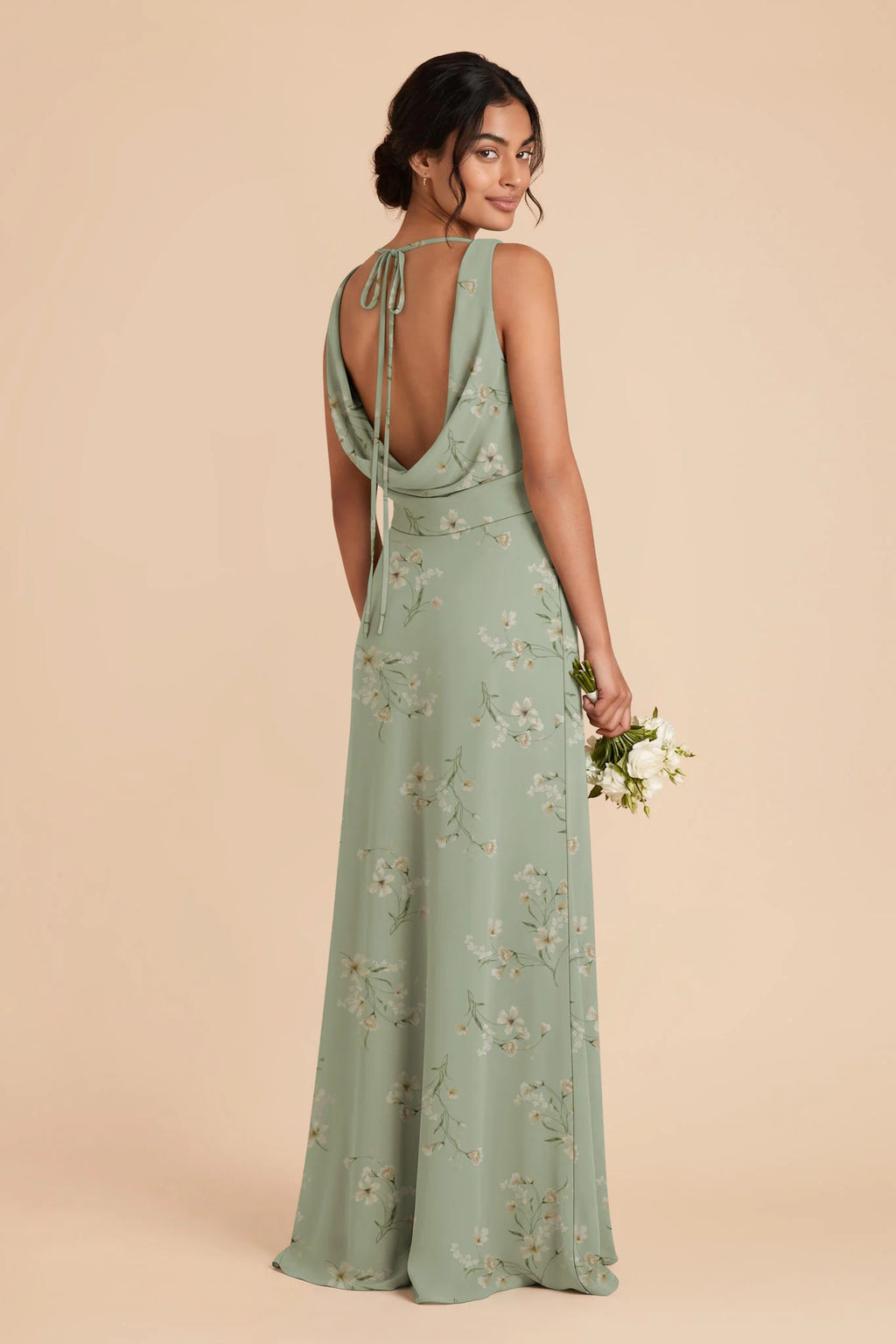 Odette Sage Le Fleur alternate view 1 bridesmaid dress