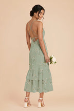 Liora Sage Le Fleur alternate view 1 bridesmaid dress