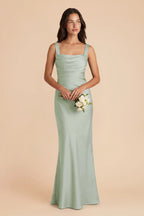 Colette Sage alternate view 1 bridesmaid dress