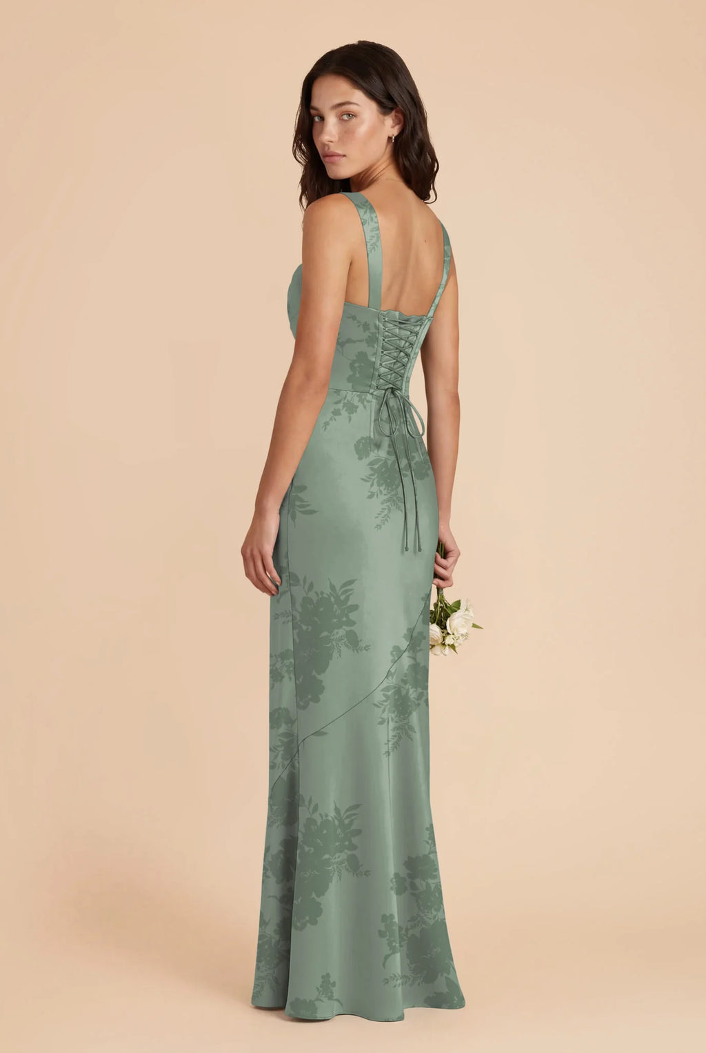 Colette Sage Whimsical Blooms alternate view 1 bridesmaid dress