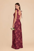 Elowen Sangria Whimsical Blooms alternate view 2 bridesmaid dress