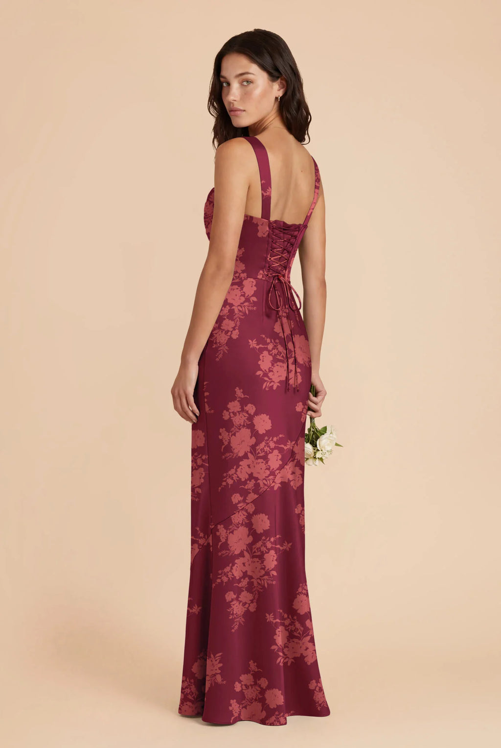 Colette Sangria Whimsical Blooms alternate view 1 bridesmaid dress