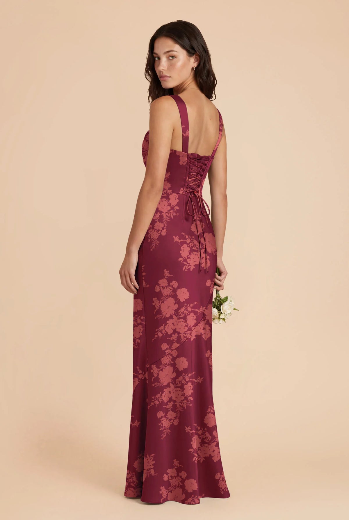 Colette Sangria Whimsical Blooms alternate view 1 bridesmaid dress