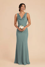 Odette Sea Glass alternate view 1 bridesmaid dress