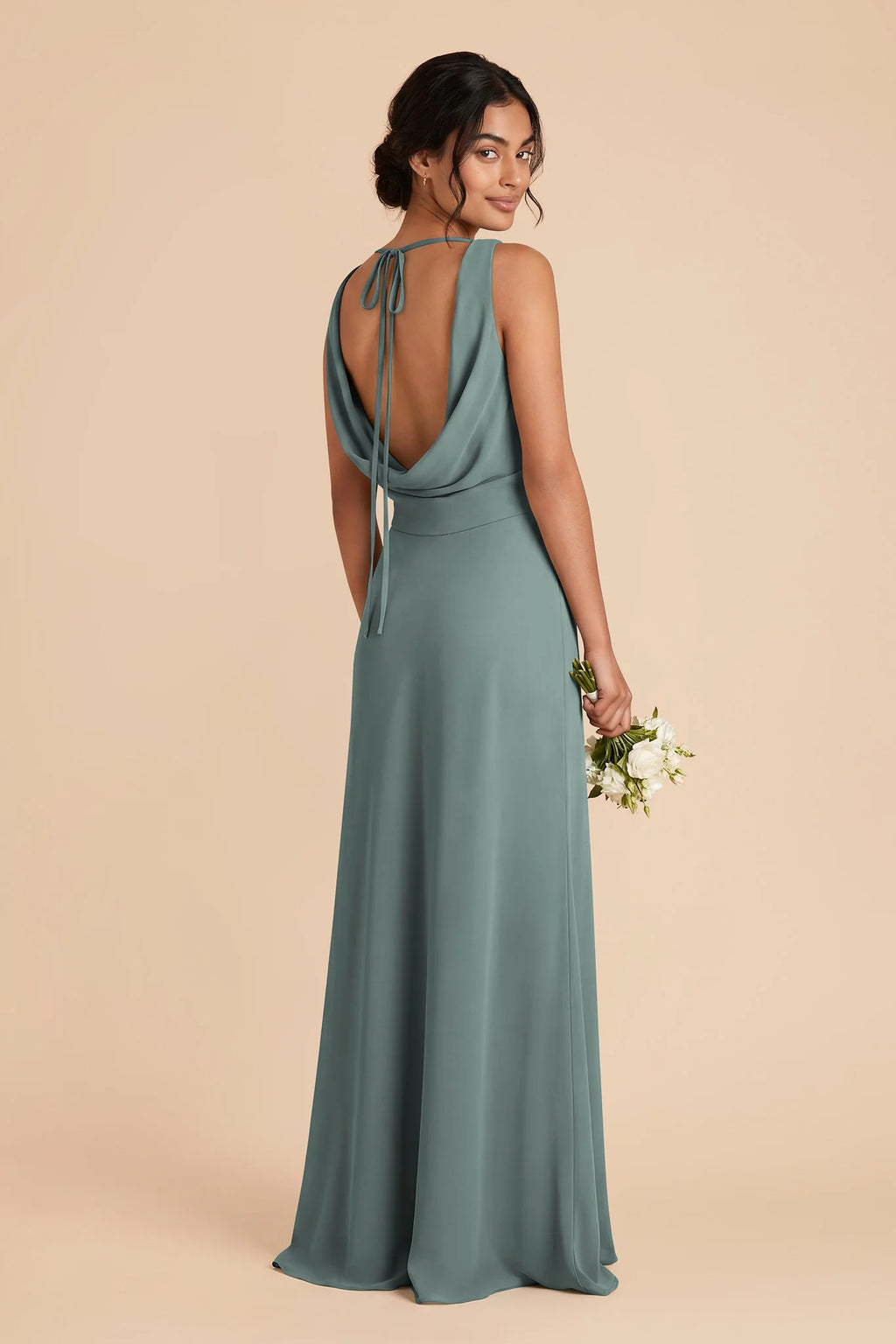 Odette Sea Glass alternate view 2 bridesmaid dress