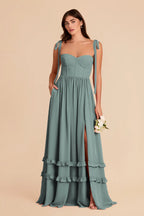 Daphne Sea Glass alternate view 3 bridesmaid dress