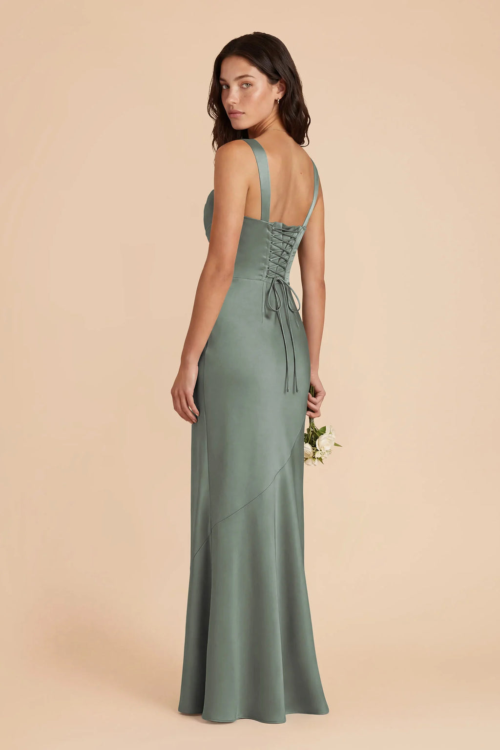 Colette Sea Glass alternate view 2 bridesmaid dress