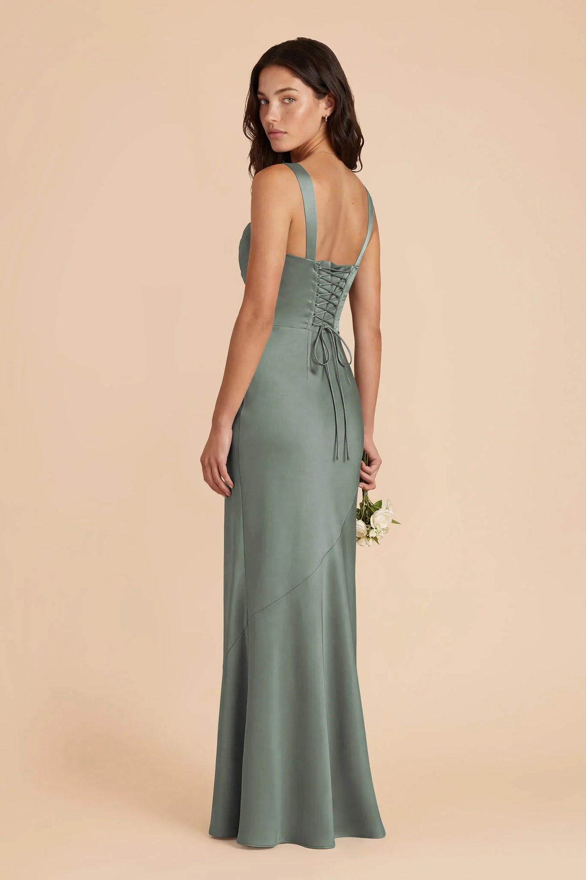 Colette Sea Glass alternate view 2 bridesmaid dress
