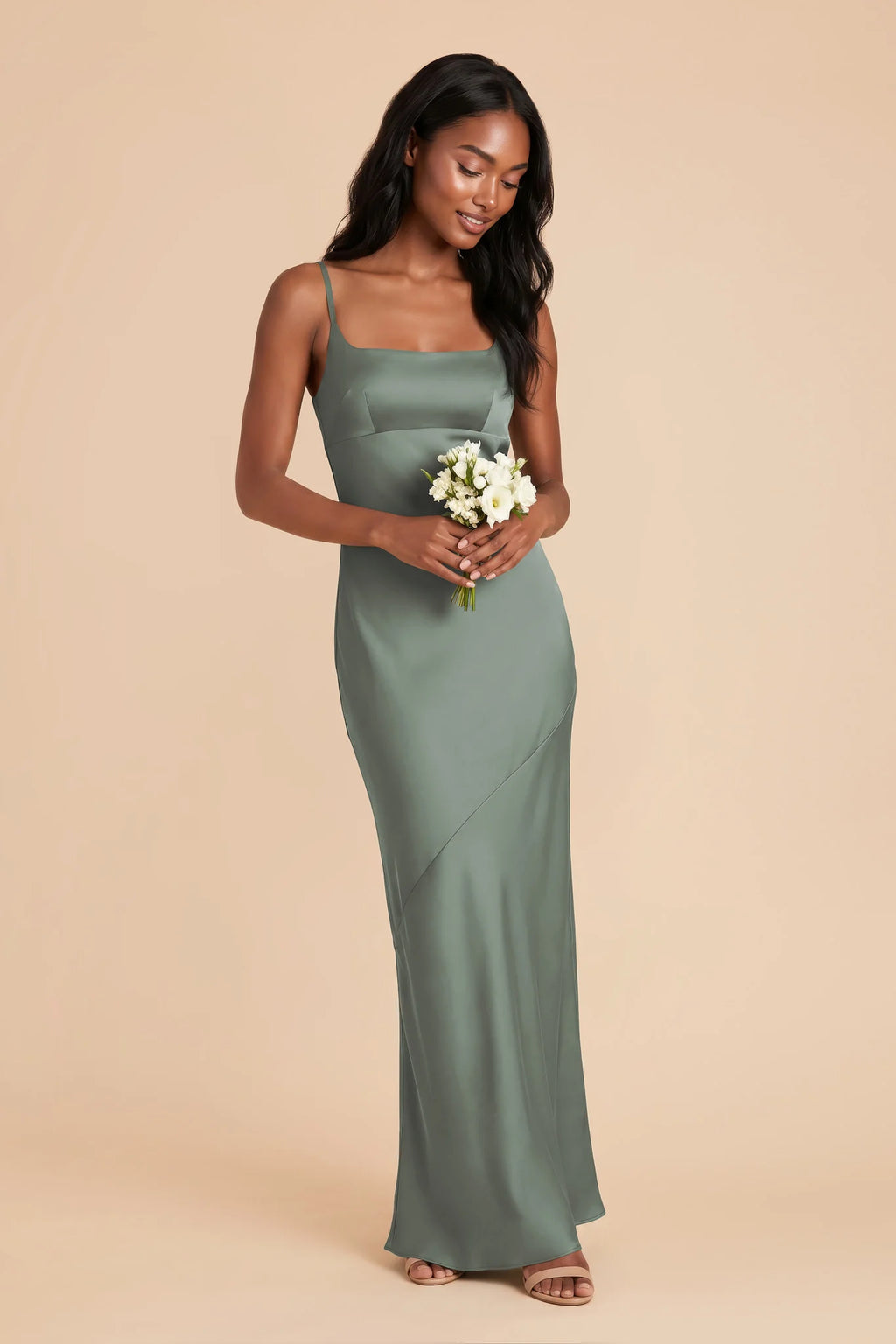 Noelle Sea Glass alternate view 1 bridesmaid dress