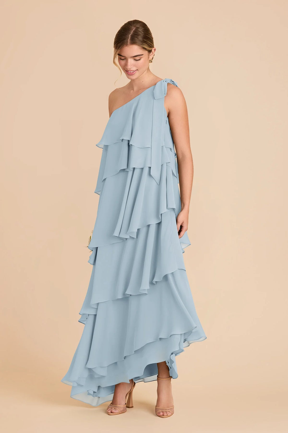Marisol Sky Blue alternate view 1 bridesmaid dress