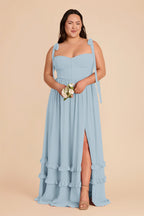 Daphne Sky Blue alternate view 1 bridesmaid dress