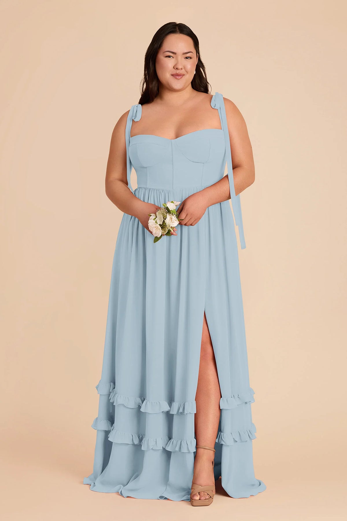 Daphne Sky Blue alternate view 1 bridesmaid dress