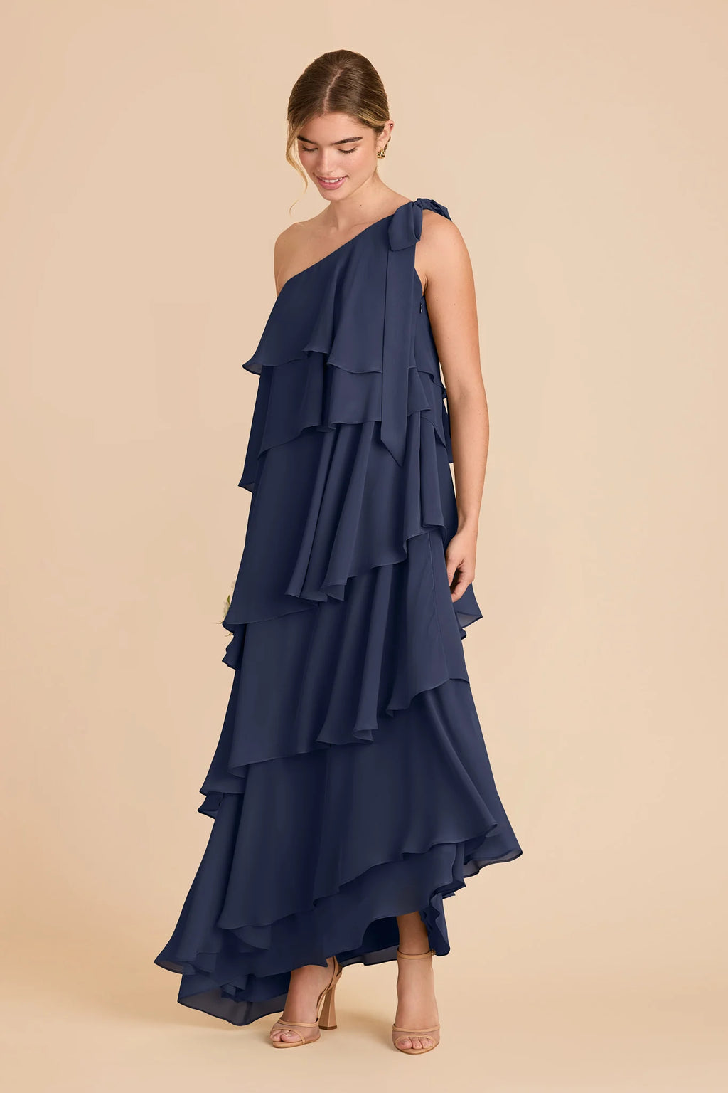 Marisol Slate Blue alternate view 1 bridesmaid dress