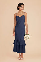 Liora Slate Blue alternate view 1 bridesmaid dress