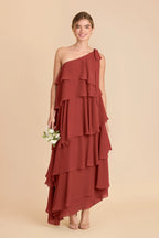 Marisol Spice front view bridesmaid dress