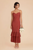 Liora Spice alternate view 1 bridesmaid dress