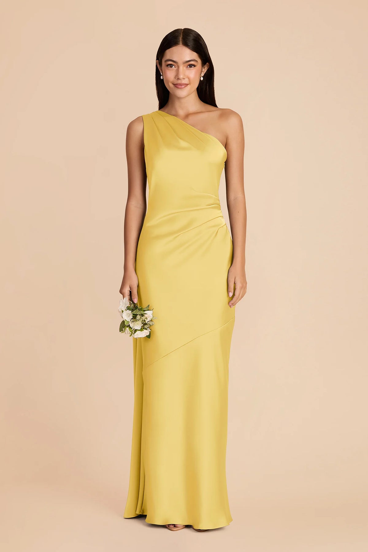 Ariadne Sunflower Yellow alternate view 2 bridesmaid dress