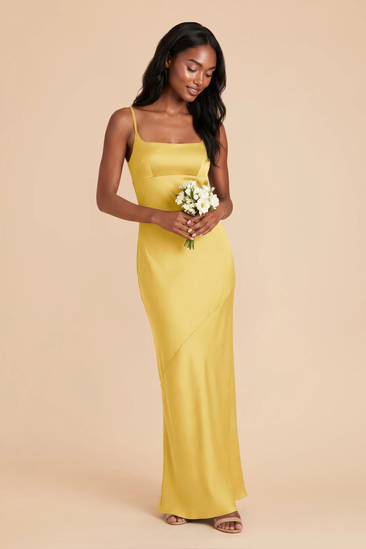 Noelle Sunflower Yellow alternate view 1 bridesmaid dress