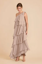 Marisol Taupe alternate view 1 bridesmaid dress