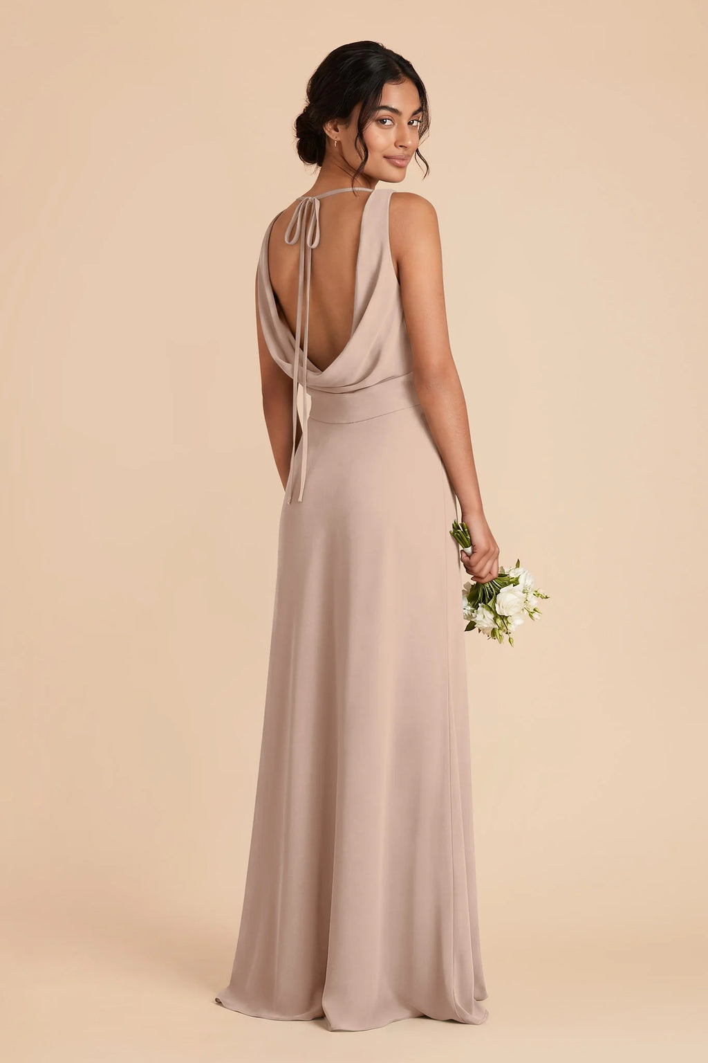 Odette Taupe alternate view 2 bridesmaid dress