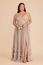 Daphne Taupe alternate view 1 bridesmaid dress