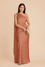 Ariadne Terracotta alternate view 1 bridesmaid dress
