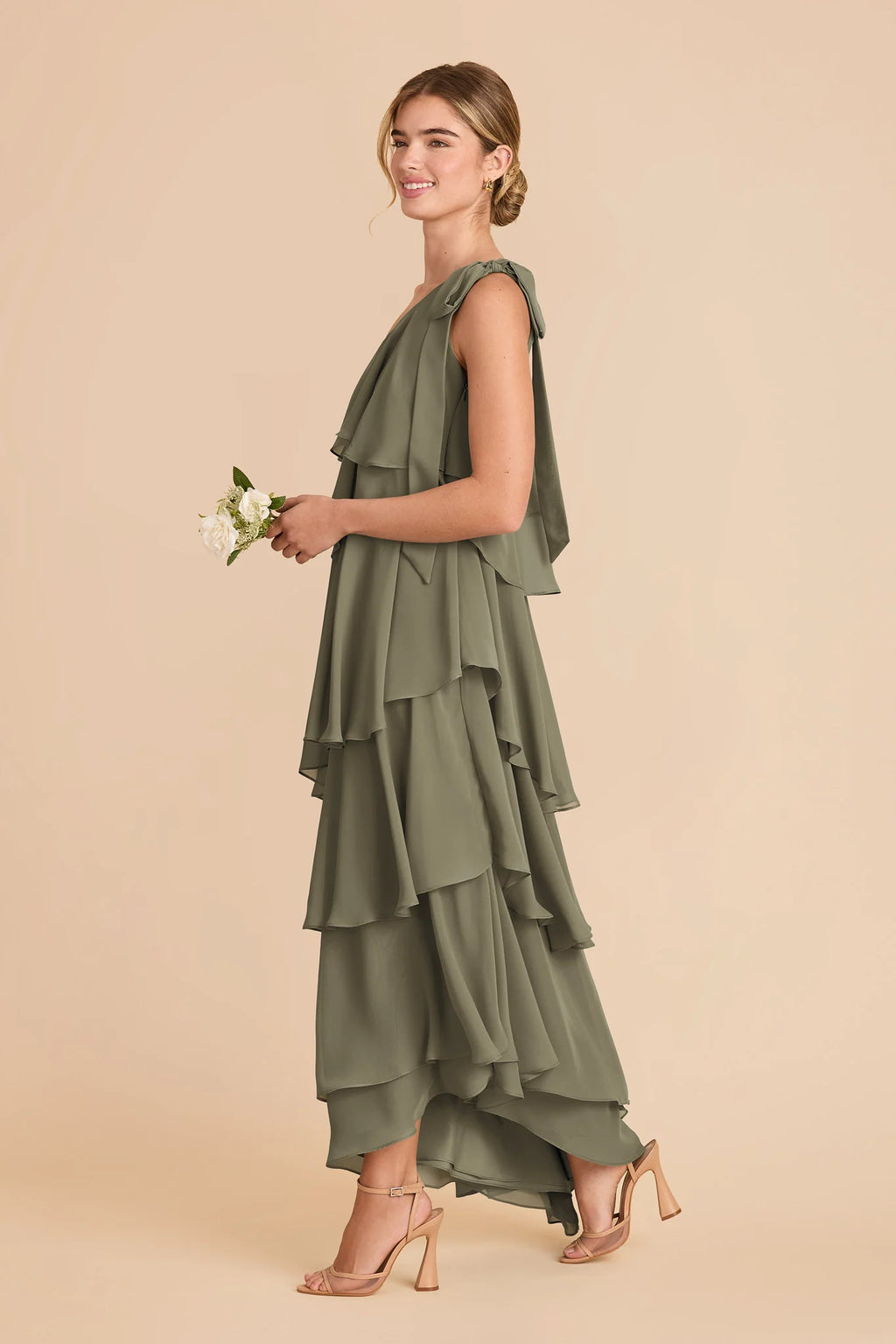 Marisol Thyme alternate view 2 bridesmaid dress