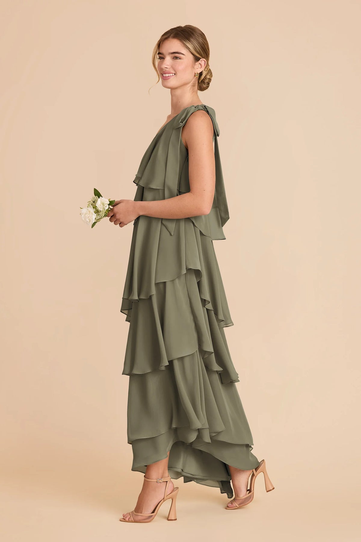 Marisol Thyme alternate view 2 bridesmaid dress