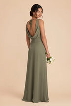 Odette Thyme alternate view 2 bridesmaid dress