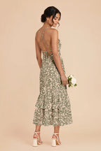 Liora Thyme Dreamy Floral alternate view 1 bridesmaid dress