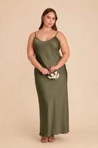 Amara Thyme alternate view 4 bridesmaid dress