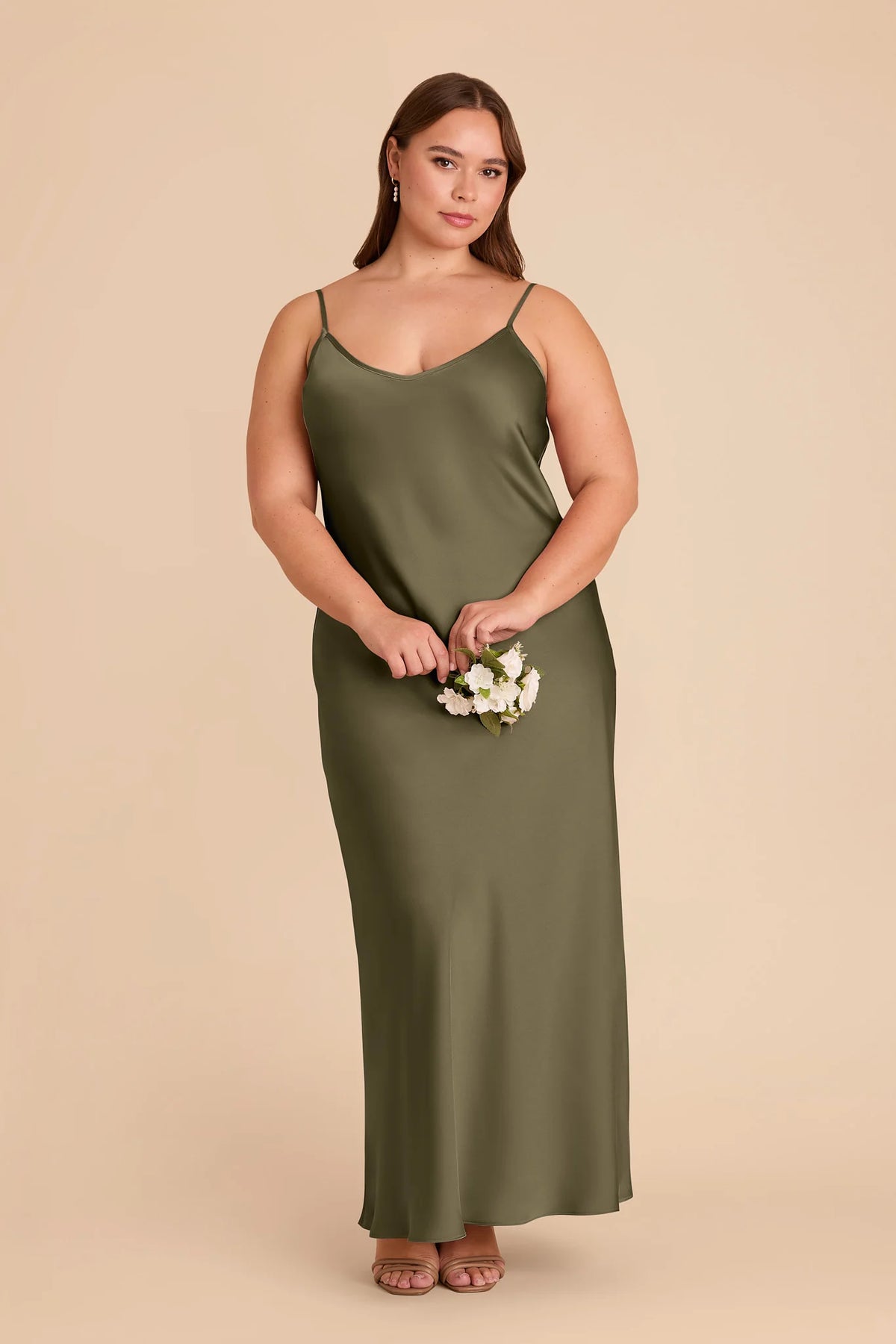 Amara Thyme alternate view 4 bridesmaid dress