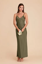 Amara Thyme alternate view 1 bridesmaid dress