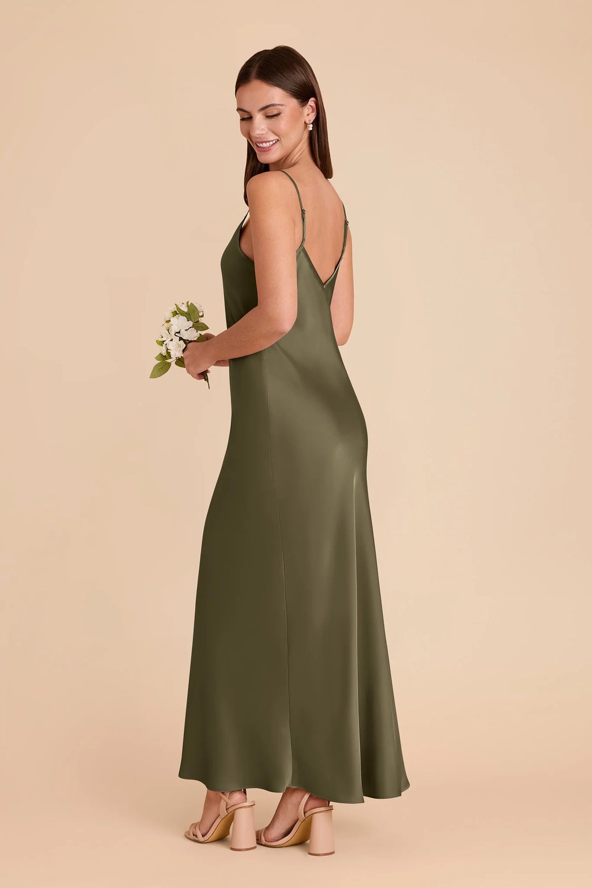 Amara Thyme alternate view 2 bridesmaid dress