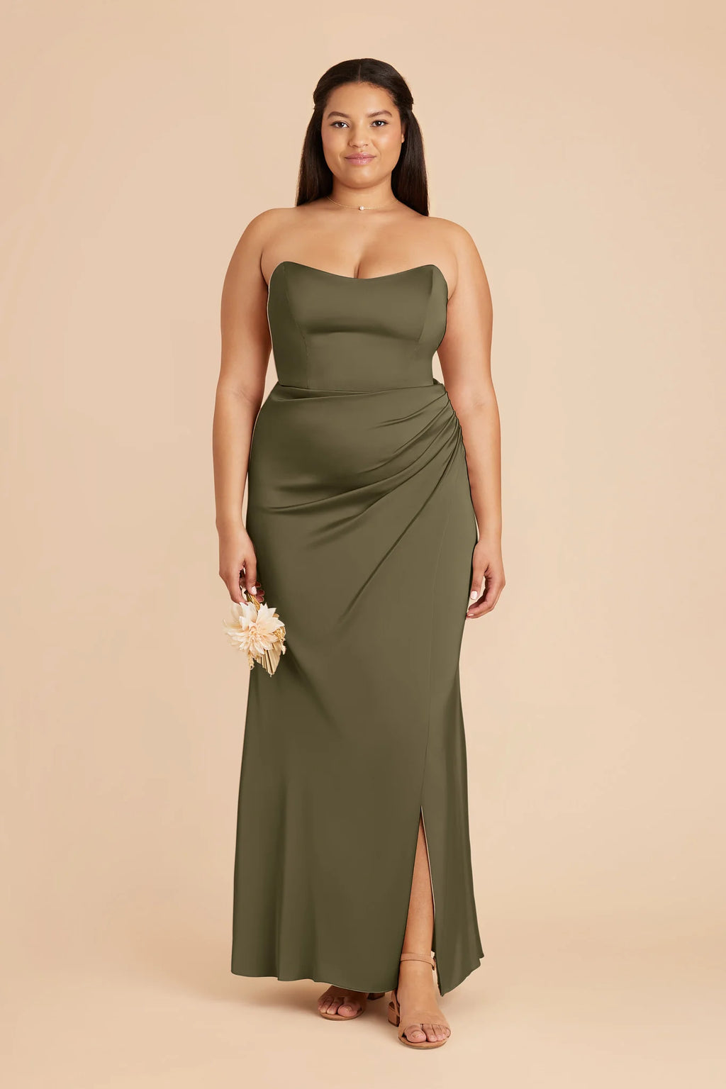 Lucienne Thyme alternate view 1 bridesmaid dress
