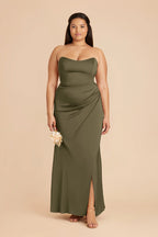 Lucienne Thyme alternate view 1 bridesmaid dress