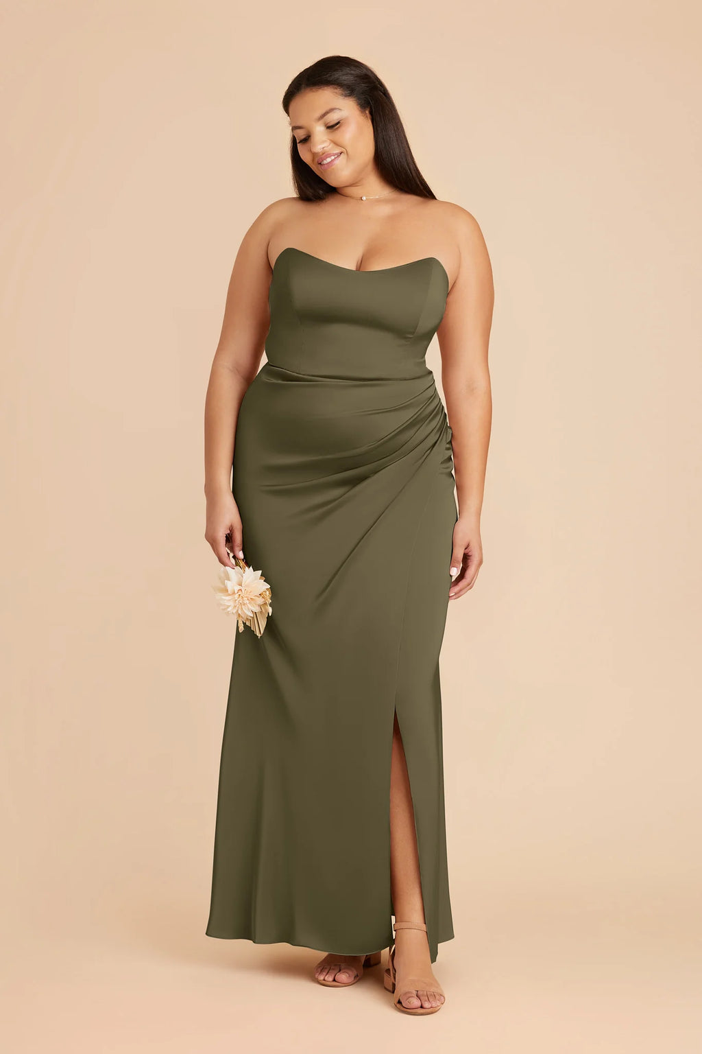Lucienne Thyme alternate view 5 bridesmaid dress