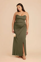 Lucienne Thyme alternate view 5 bridesmaid dress