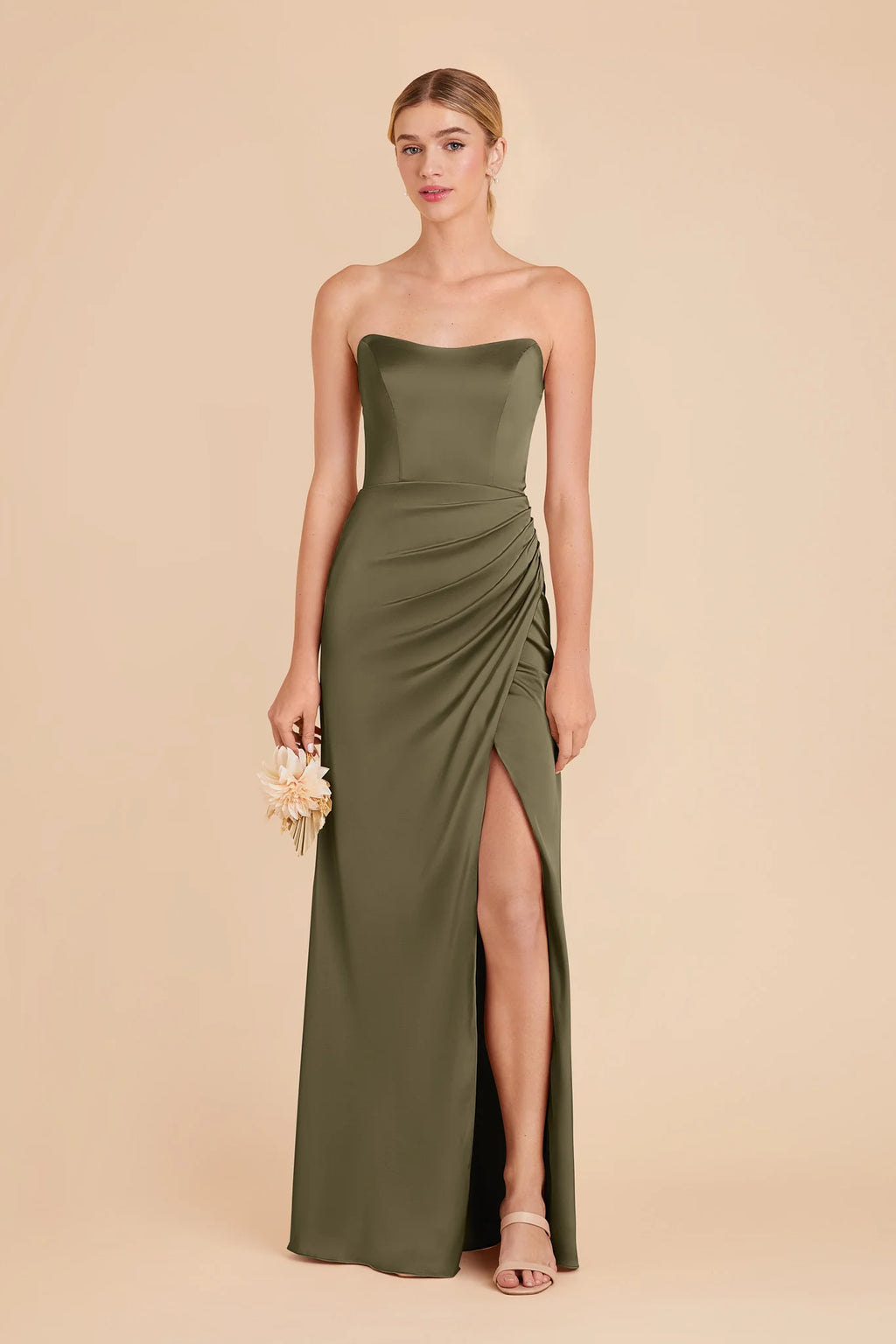 Lucienne Thyme alternate view 2 bridesmaid dress