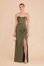 Lucienne Thyme alternate view 2 bridesmaid dress