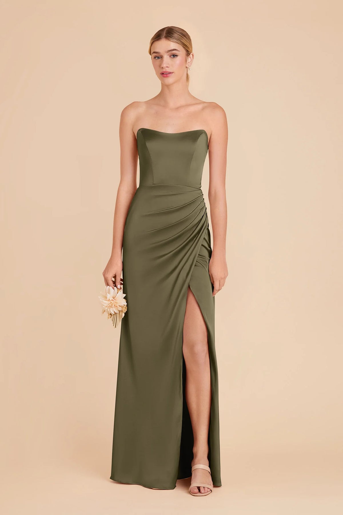 Lucienne Thyme alternate view 2 bridesmaid dress