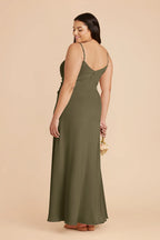 Elara Thyme back view bridesmaid dress