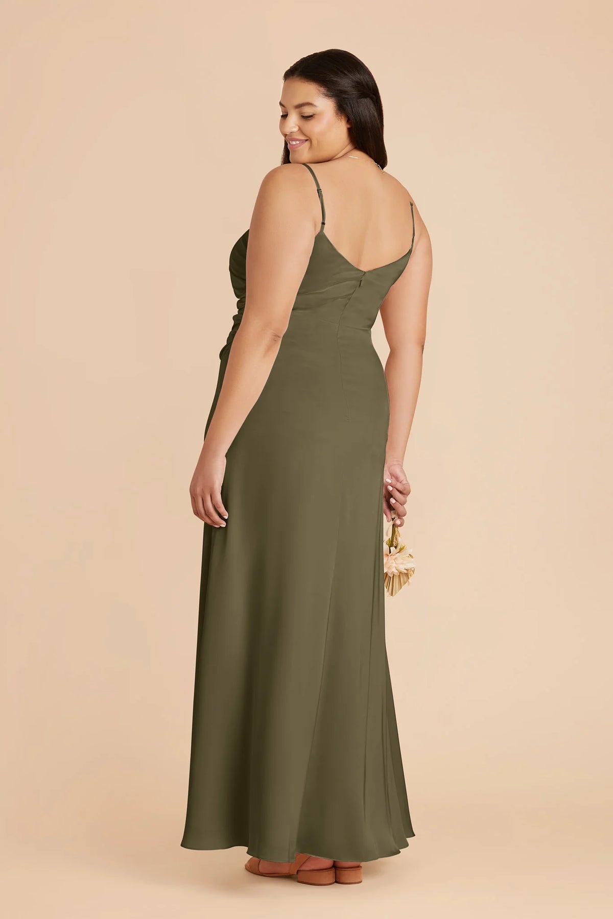 Elara Thyme back view bridesmaid dress