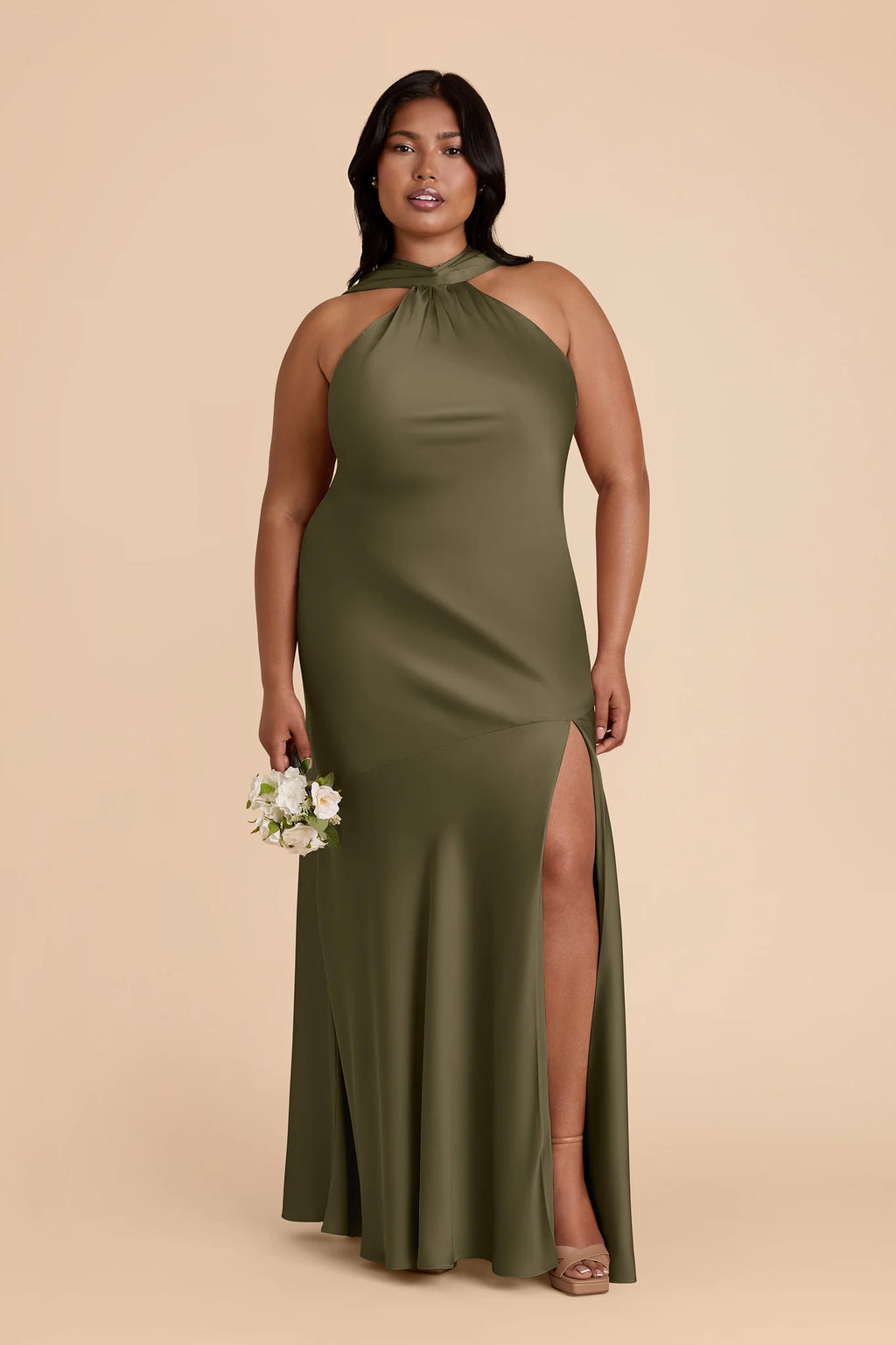 Camille Thyme alternate view 1 bridesmaid dress