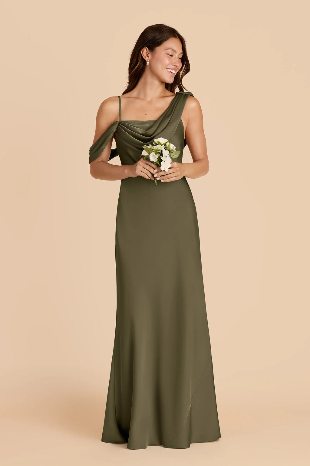 Thalia Thyme alternate view 2 bridesmaid dress