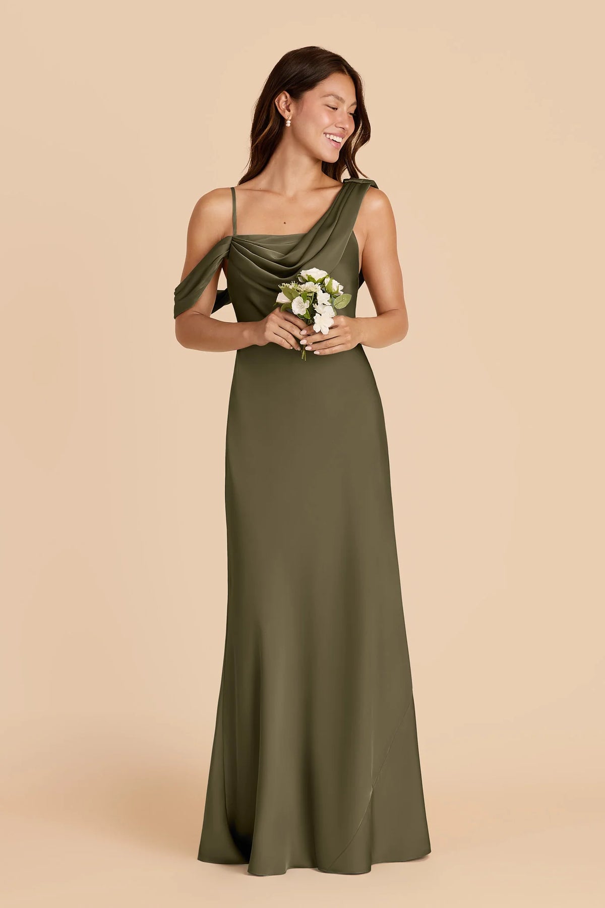 Thalia Thyme alternate view 2 bridesmaid dress