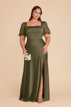Selene Thyme alternate view 1 bridesmaid dress
