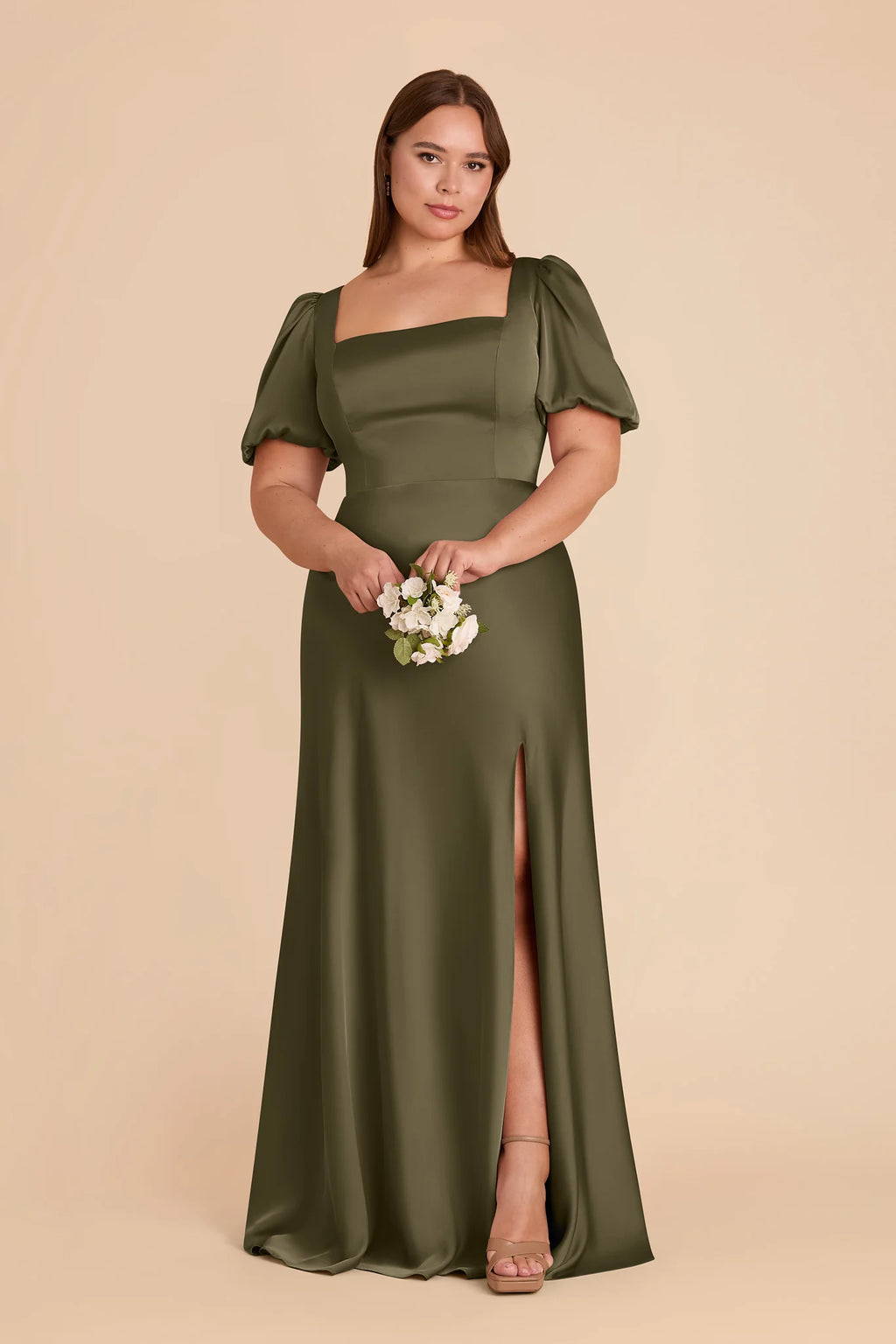 Selene Thyme alternate view 4 bridesmaid dress